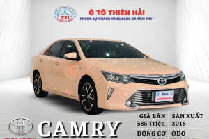 TOYOTA CAMRY 2.0E SX 2018 HỒNG NT KEM.