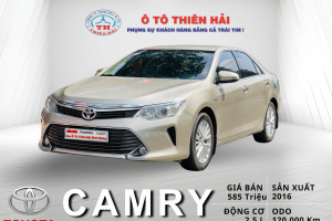 TOYOTA CAMRY 2.5G SX 2016