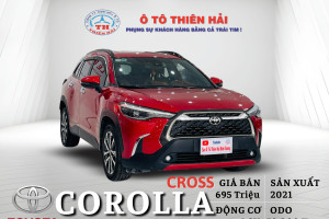 TOYOTA COROLLA CROSS 1.8V SX 2021 ĐKI 2022 NHẬP THÁI LAN