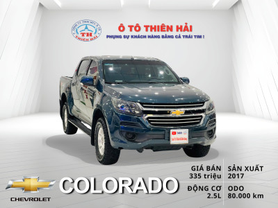 CHEVROLET COLORADO 2.5LT 4X4 MT SX 2017