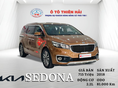 KIA SEDONA 2.2L DATH FULL DẦU SX 2018