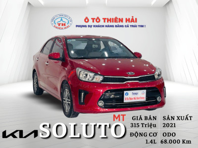 KIA SOLUTO 1.4L DELUXE MT SX 2021  