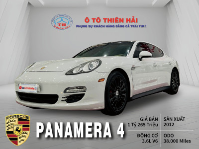 PORSCHE PANAMERA 4 3.6L V6 XANH CAVANSITE WRAP XÁM SX 2012