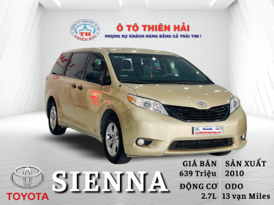 TOYOTA SIENNA 2.7L SX 2010 - NHẬP MỸ