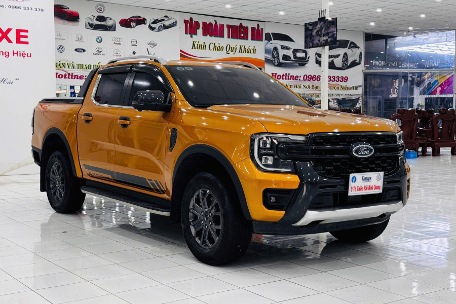 FORD RANGER WILDTRAK 2.0L BITUBO 4X4 AT SX 2022 1 CHỦ TỪ MỚI 