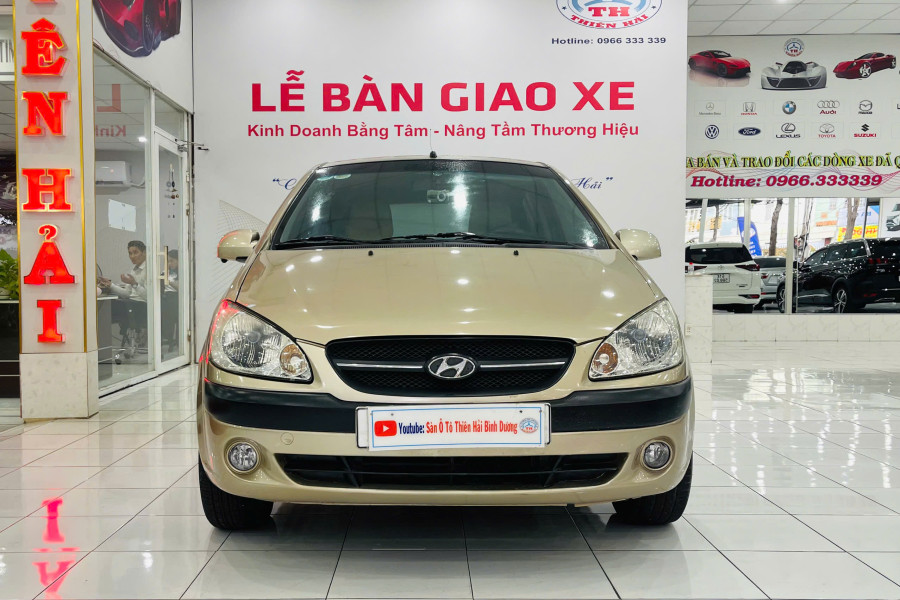 HYUNDAI GETZ 1.4AT SX 2009 NHẬP KHẨU HÀN QUỐC 