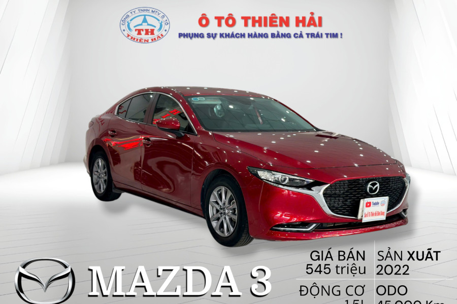 MAZDA 3 - Bản 1.5 LUXURY Sx 2022