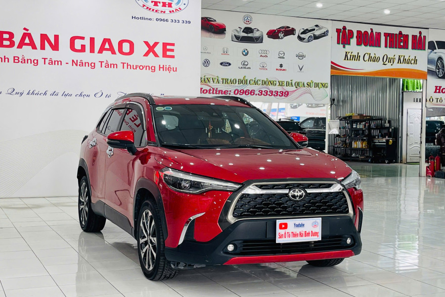 TOYOTA COROLLA CROSS 1.8V SX 2021 ĐKI 2022 NHẬP THÁI LAN