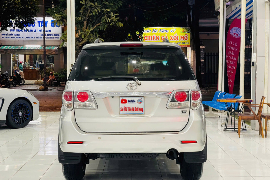  TOYOTA FORTUNER 2.5G MT SX 2012  