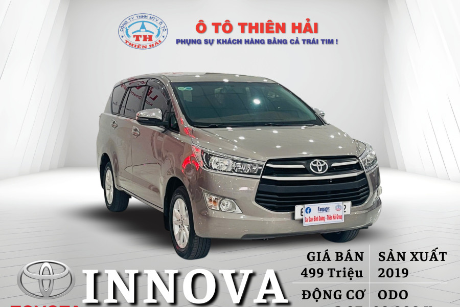 TOYOTA INNOVA 2.0E SX 2019 