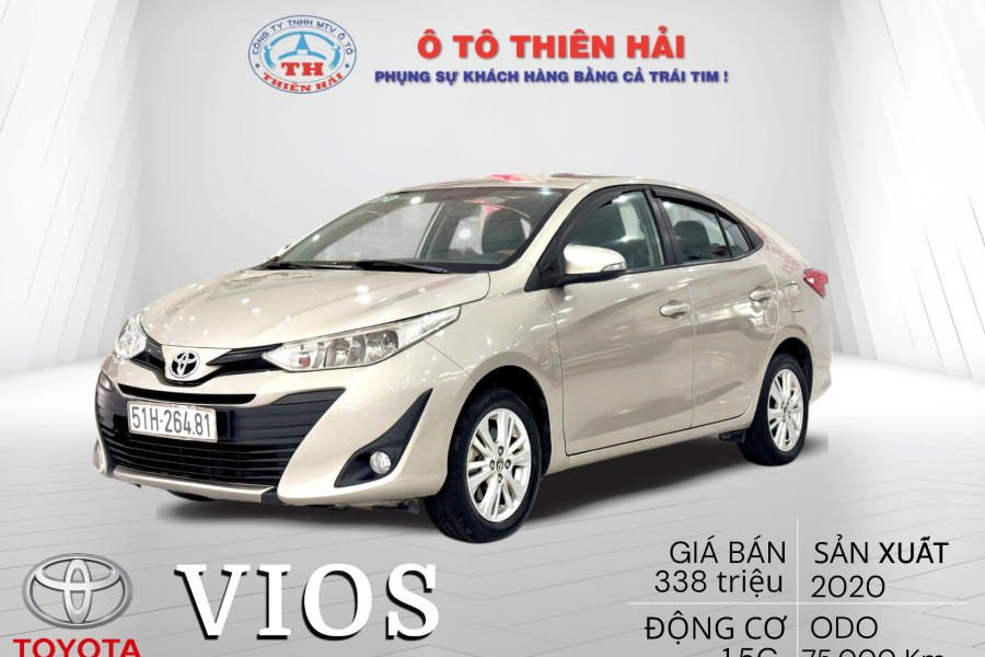 Toyota Vios 1.5 MT SX 2020