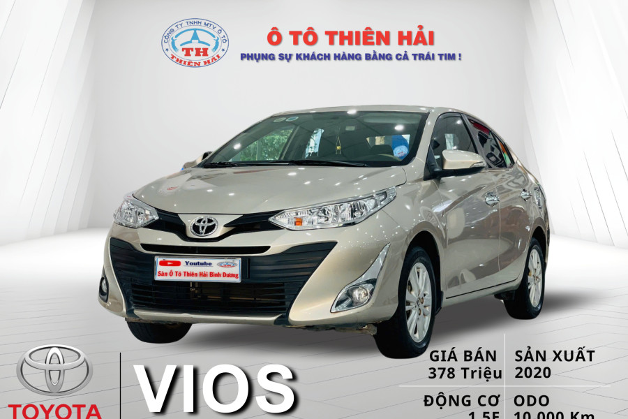 TOYOTA VIOS 1.5E MT SX 2020