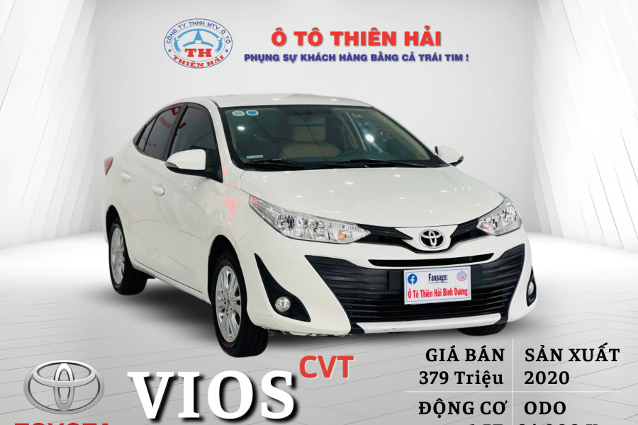 TOYOTA VIOS 1.5E CVT SX 2020